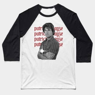 Patrick swayze x retro style Baseball T-Shirt